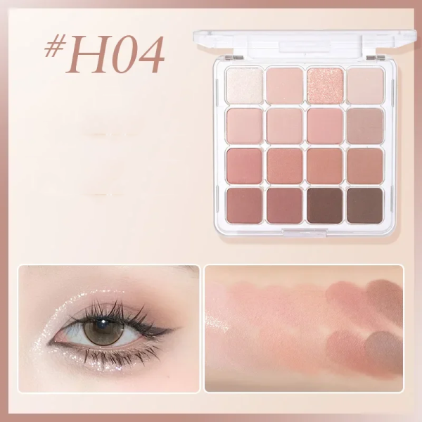 Hold Live Checkered 16-Color Eyeshadow Palette Cheap