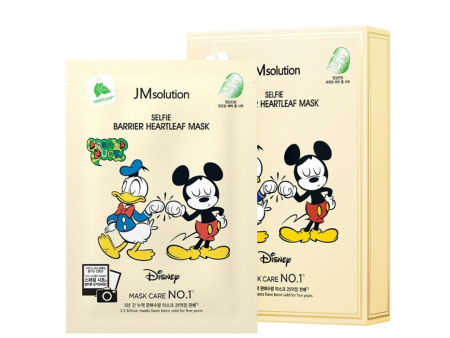 JM Solution Disney Collection Selfie Barrier Heartleaf Mask 1Pcs Online Sale