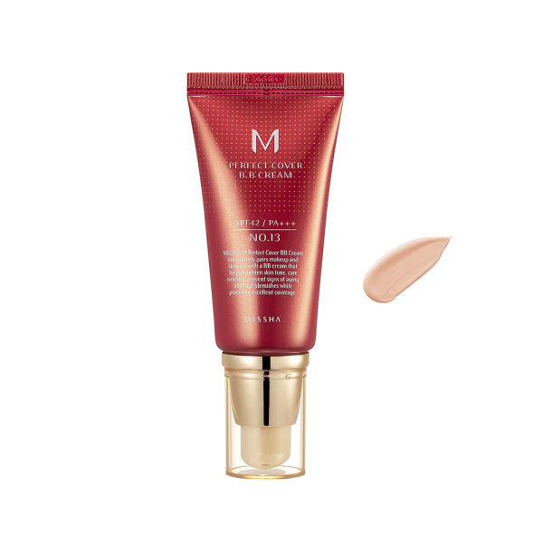 Missha M Perfect Covering BB Cream No.13 Bright Beige 50ml Sale