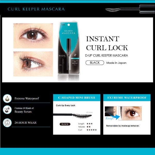 Dup Curl Keeper Mascara Curl Online Hot Sale