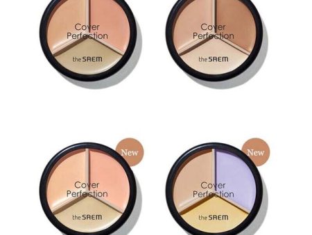 The Saem Cover Perfection Triple Pot Concealer Online Hot Sale