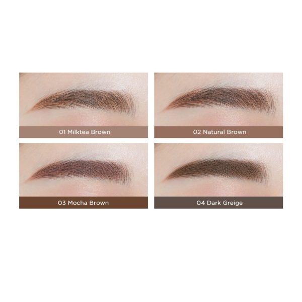 K-Palette Lasting 2Way Eyebrow Liquid WPa 02 Natural Brown Sale