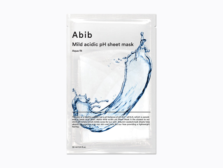 Abib Mild Acidic Ph Sheet Mask Aqua Fit 1Pcs For Sale