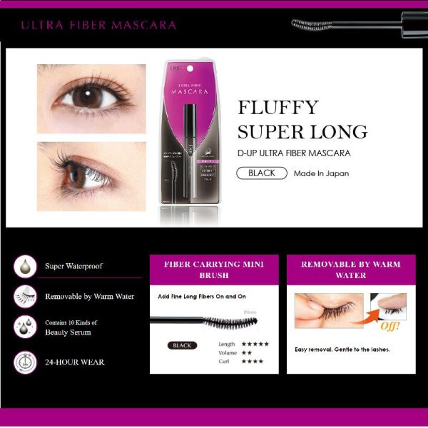 Dup Ultra Fiber Mascara Super Long For Cheap