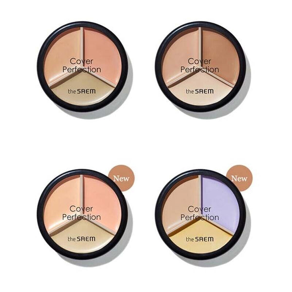 The Saem Cover Perfection Triple Pot Concealer Online Hot Sale