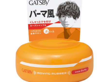 Gatsby Moving Rubber Loose Shuffle Hair Wax 80g Fashion