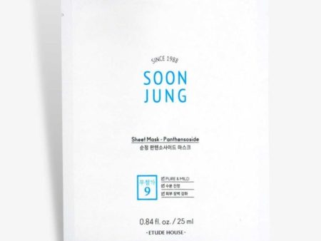 Etude House Soon Jung Panthensoside Sheet Mask 1Pcs For Cheap