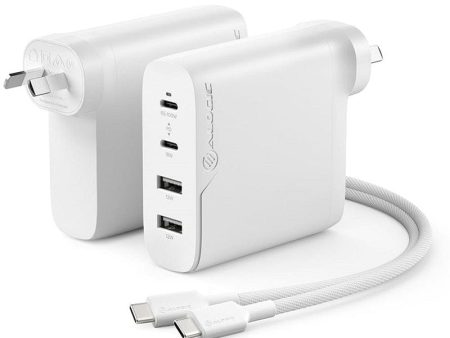 Alogic Rapid Power 4 Port 100W GaN USB-C & USB-A Wall Charger Online now