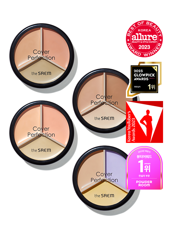 The Saem Cover Perfection Triple Pot Concealer Online Hot Sale