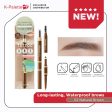 K-Palette Lasting 3Way Eyebrow Pencil WPa 02 Natural Brown Online Sale