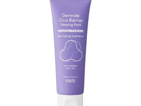 Purito Dermide Cica Barrier Sleeping Pack 80ml Supply