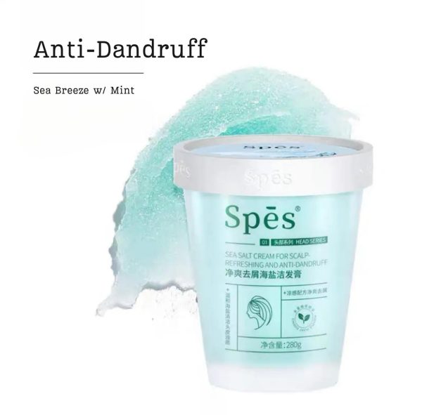 Spes Scalp-cleansing Sea Salt Cream 280g Hot on Sale