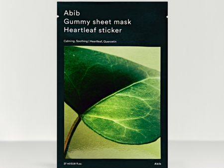 Abib Gummy Sheet Mask Heartleaf Sticker 1Pcs For Cheap