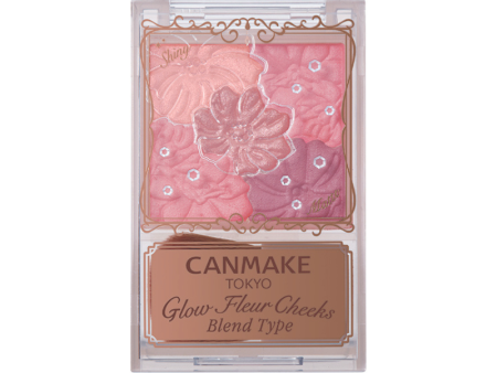 Canmake Glow Fleur Cheeks (Blend Type) B02 Rose Ballerina Online now