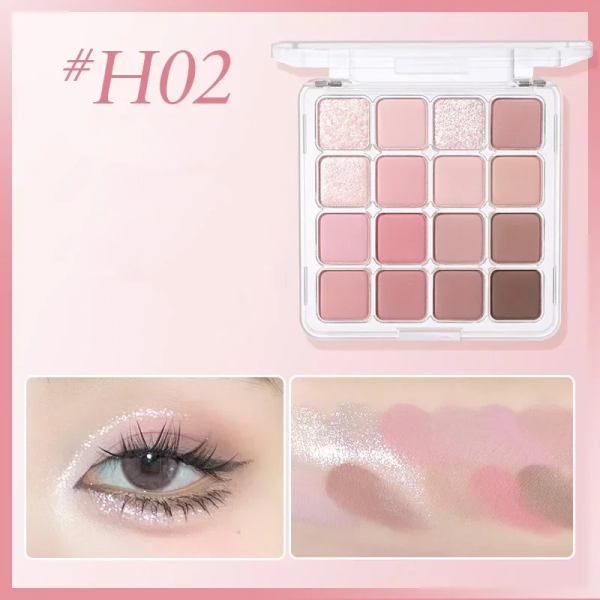 Hold Live Checkered 16-Color Eyeshadow Palette Cheap