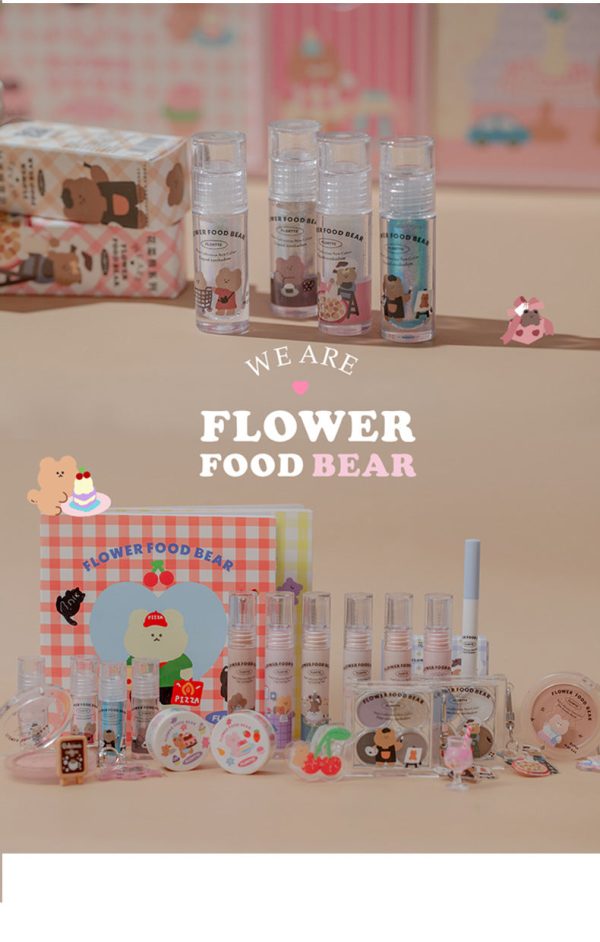 Flortte Flower Food Bear Series Liquid Glitter Eyeshadow  Discount