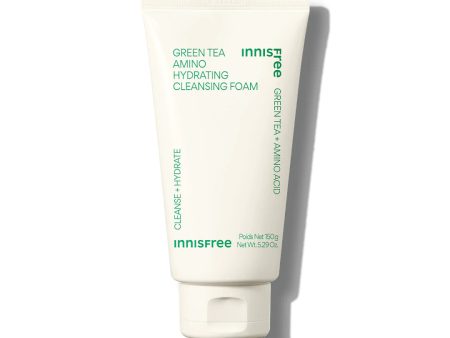 Innisfree Green Tea Moisture Amino Cleansing Foam 150g Online Sale