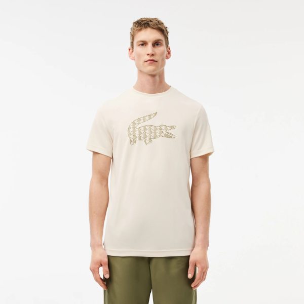 Men LACOSTE Ultra Dry Pique Tennis T-Shirt on Sale