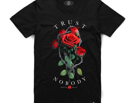 Men HASTA MUERTE TNHD Roses Barbed Wire T-Shirt Discount