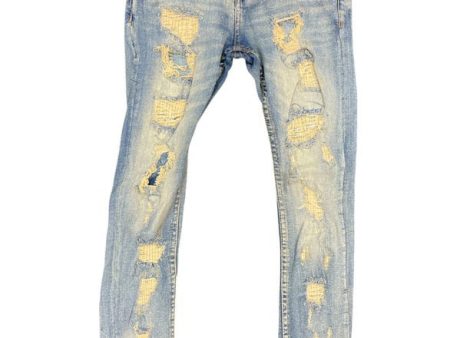 Kids EVOLUTION Rock the Bells Denim Jeans on Sale