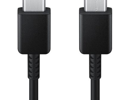 Samsung USB-C to USB-C Cable 3A 1.8m  Black Hot on Sale