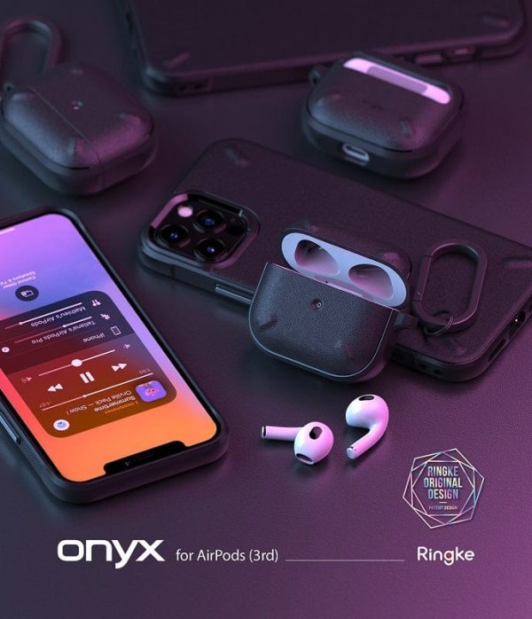 Apple AirPods 3 Onyx Black Case By Ringke For Cheap