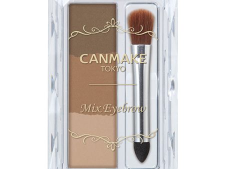 Canmake Mix Eyebrow 02 Natural Brown Online Hot Sale