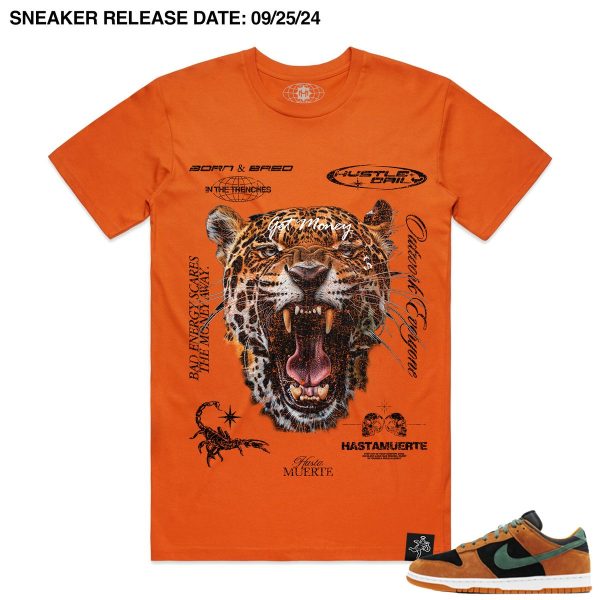 Men HASTA MUERTE Leopard Roar T-Shirt Online Sale