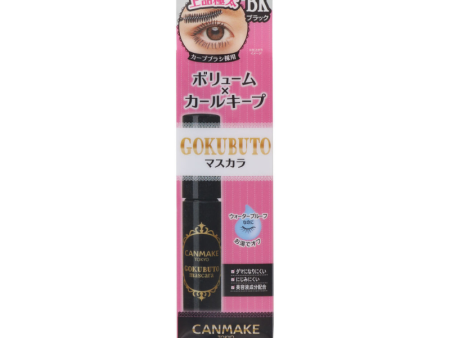 Canmake Gokubuto Mascara 01 Super Black Hot on Sale