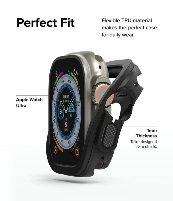 Apple Watch Ultra 2   1 Case Air Sports Black By Ringke For Cheap