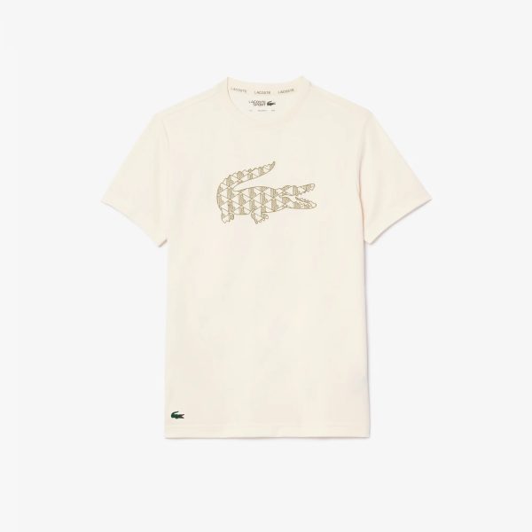 Men LACOSTE Ultra Dry Pique Tennis T-Shirt on Sale