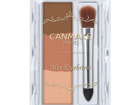 Canmake Mix Eyebrow 09 Peach Tea Brown Cheap