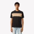 Men LACOSTE Cotton Colorblock T-Shirt Cheap