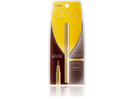 Dup Silky Liquid Eyeliner Waterproof Mustard Brown Online Sale