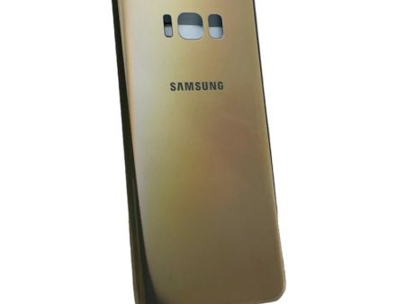 Samsung Galaxy S8 Plus Back Glass Replacement Gold Color Discount