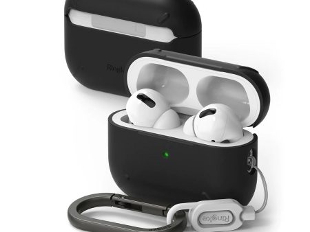 Apple AirPods Pro (2nd) Layered Case Black by Ringke Hot on Sale