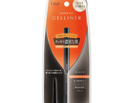 Dup Super Fit Gel Liner Jet Black Hot on Sale