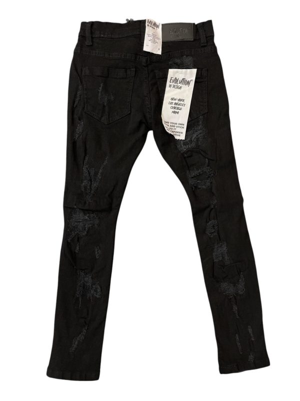 Kids EVOLUTION Rock The Bells Denim Jeans For Discount