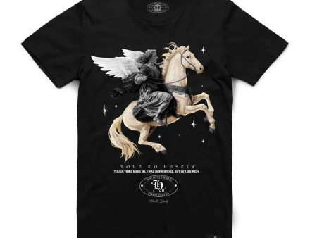 Men HASTA MUERTE Never Give up Angel T-Shirt Online Sale